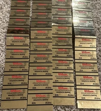 Wilson Countertorque Graphite/boron golf shaft labels Sheet Of 10 Labels