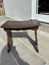 Vintage Wooden Stool Seat