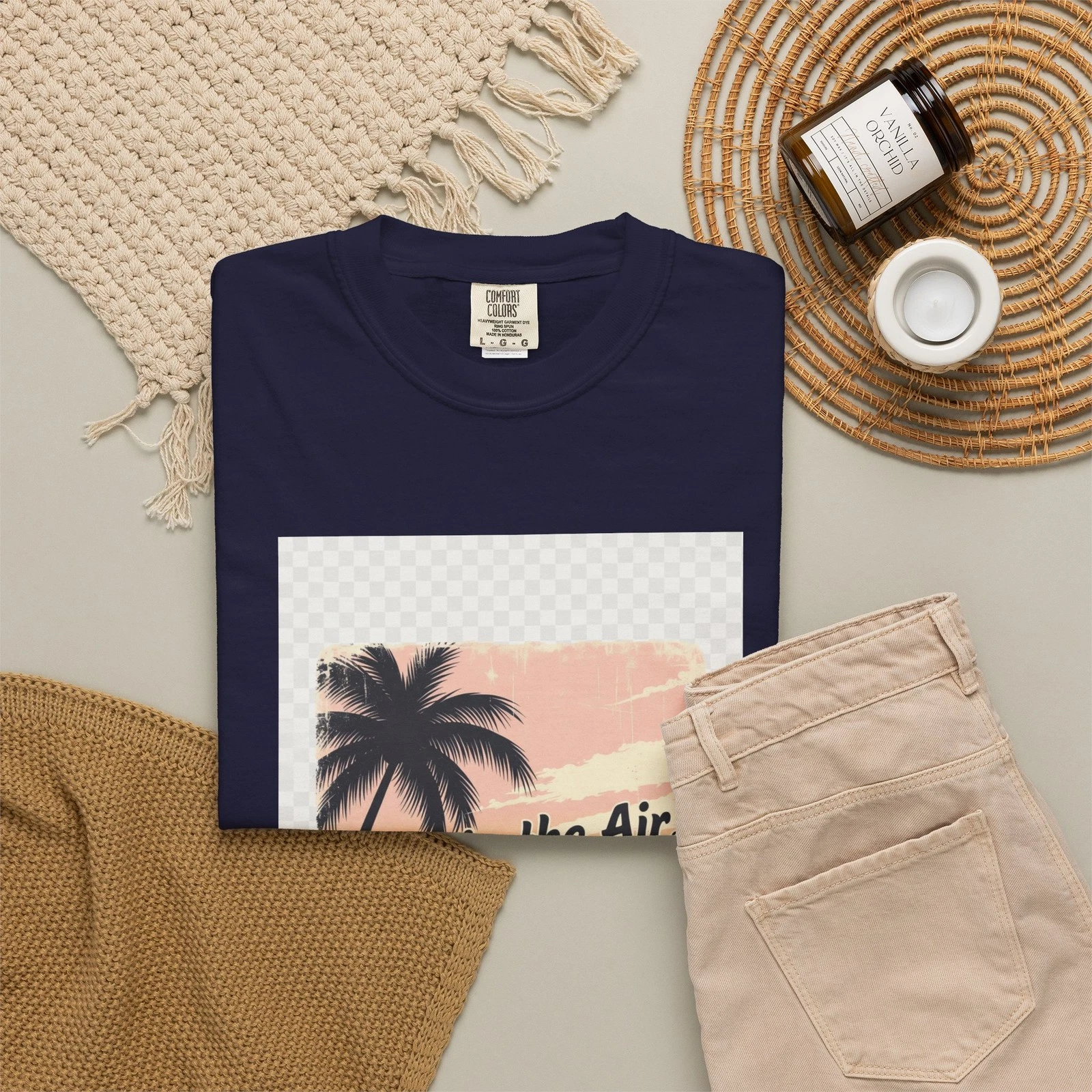 Salt in the Air Sand in My Hair Beach T-Shirt - product detail image 4