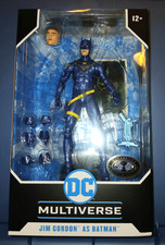McFARLANE DC MULTIVERSE JIM GORDON AS BATMAN PLATINUM 7  INCH FIGURE 2023 NEW