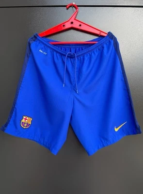 Short bleu football extérieur Barcelona Nike 2015/2016 taille L 658786-471... - Photo 1/4