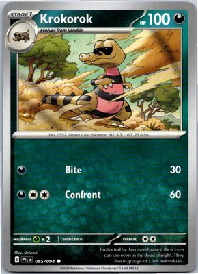 Krokorok CommonNormalME02: Phantasmal Flames 065/094 NM