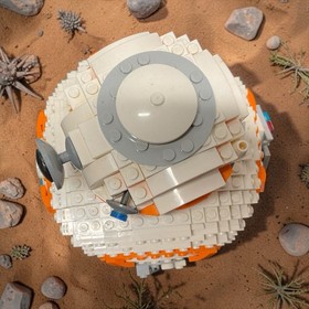 INCOMPLETE  -  Missing Pieces / Parts - LEGO Star Wars BB-8 Droid 75187