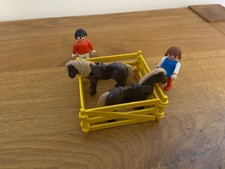 Vintage Playmobil set 3579 - Children with ponies - complete