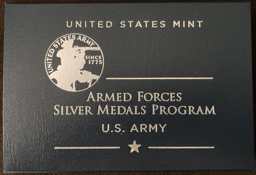 2023 United States Army 2.5 Ounce Silver Medal OGP & COA US Mint | eBay