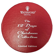 2006 Waterford Crystal 12 Days of Christmas 4 Calling Birds Bell Ornament