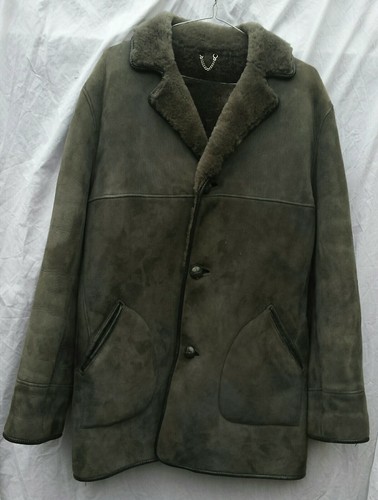 Rare Grey morlands Sheepskin Coat Size 