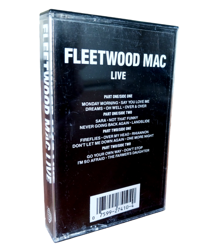 Fleetwood Mac LIVE - Cassette 1&2 SET Original Cassette Tapes LOT 1980 WB - Picture 3 of 10