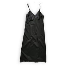 VANITY FAIR x VINTAGE Nylon slip dress Nightgown In black size 32