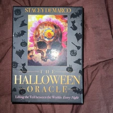 The Halloween Oracle Deck USGS - 36 Oversize Tarot Cards & 86 Page Guide New