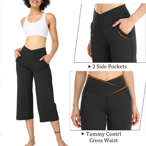 Yoga Flare Capri Pants