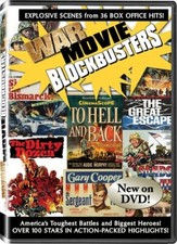 War Movie Blockbusters by Richard Burton, George C. Scott, Steve McQueen, John