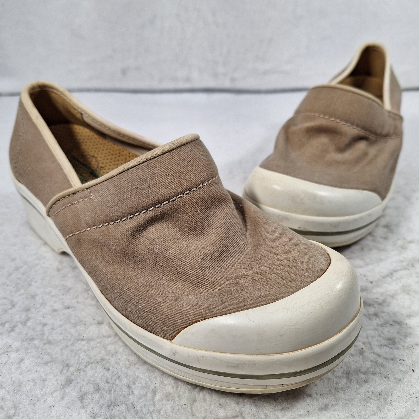 Dansko Volley Womens Size 38 Fabric Slip-on Clog … - image 1