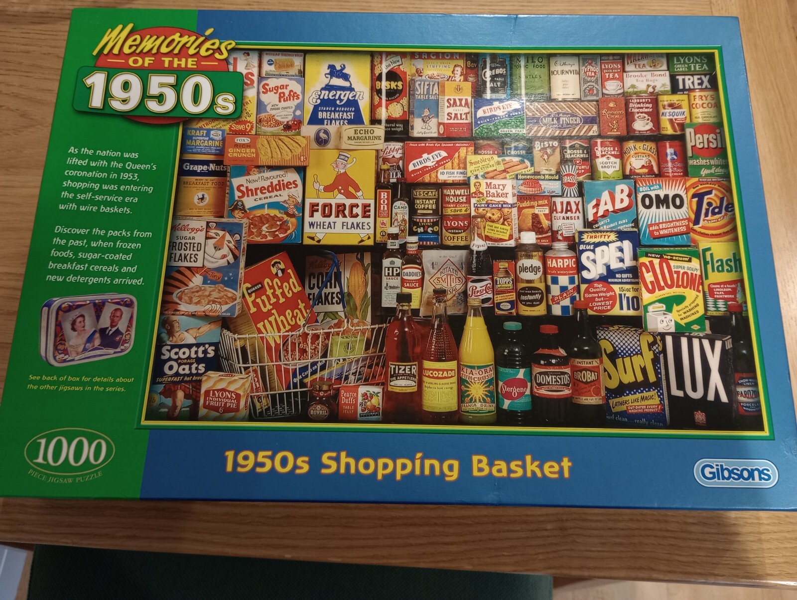 Memories Of The 1950s Shopping Basket Jigsaw eBay