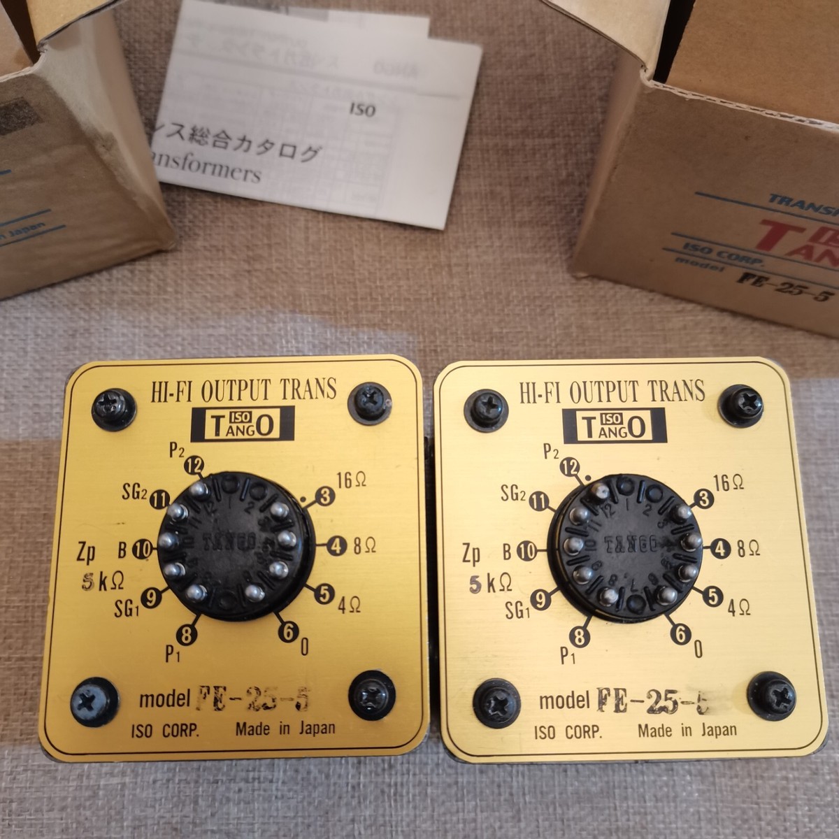 タンゴISO 出力トランス FE-25-8×2() 【公式通販】