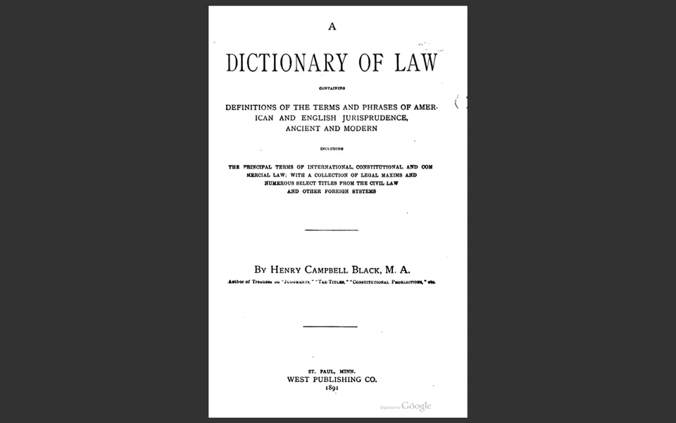 BLACK'S LAW DICTIONARY, 1st Edition 1891 and 2nd Edition 1910 Law Book on CD-ROM Foto 2 de 4