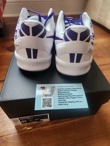 Size 5.0y - Nike Kobe 8 Protro GS Court Purple FN0266-101 **SHIPS TODAY** - Picture 4 of 5