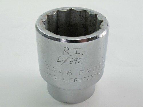 Proto 5546 U.S.A. Professional 1 7/16" Steel Socket - Picture 1 of 3