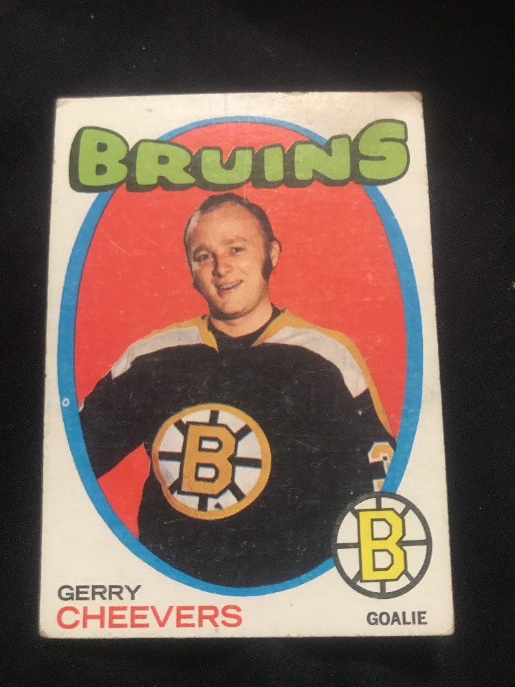 1971-72  Topps #54 Gerry Cheevers