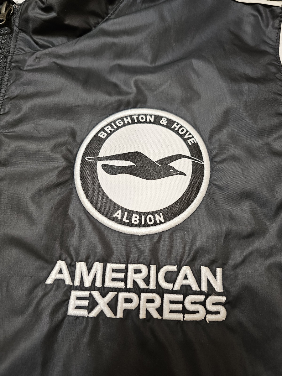 NIKE - NIKE　Brighton　プレミアリーグ　ブライトン　ナイロンジャケット NIKE MEN'S FC BRIGHTON & HOVE ALBION 2019/2020 JACKET SOCCER