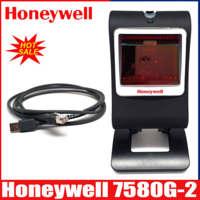 Neu Honeywell Genesis 7580G-2 Präsentation 1D 2D Barcode Scanner mit USB Kabel