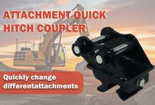 Schnellwechsler Minibagger Bagger  mit 2x 25mm Bolzen