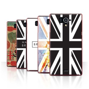 Back Case Cover Skin For Sharp Aquos Zeta Sh 04f Great Britain British Pride Ebay