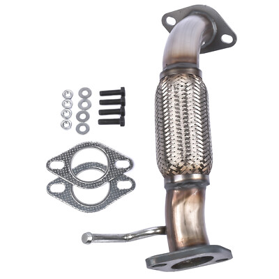 #ad #ad Exhaust Front Flex Pipe for 2011 15 Optima Sonata HYBRID W o Oxygen Sensor Ports $44.99