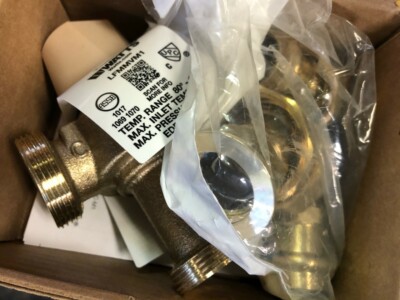 WATTS  3/4 in Press Inlet Type Mixing Valve, 0.5 to 12 gpm LFMMVM1