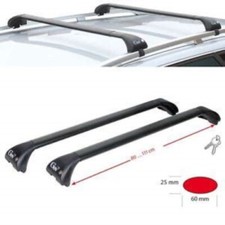 BARRE PORTATUTTO PORTAPACCHI GEV CON SERRATURA FIAT CROMA DAL 2005- CON RAILING