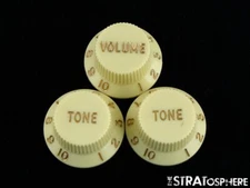Fender Player Plus Series Stratocaster Strat GUITAR KNOBS Volume Tone, Control!
