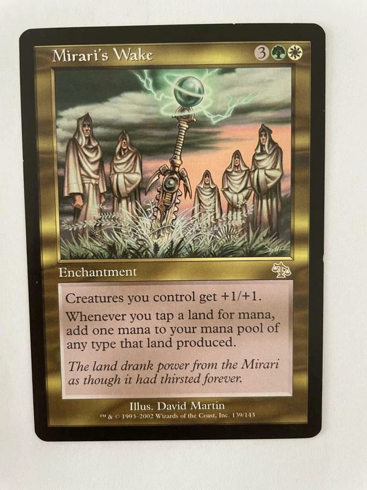 MTG JUDGMENT MIRARI'S WAKE NM MAGIC THE GATHERING CARD RARE ENCHANTMENT ENGLISH - Image 4 of 4