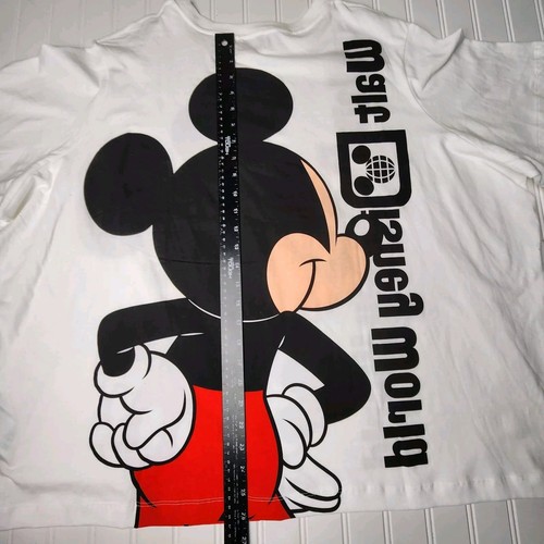 Walt Disney World Mickey Front Back Mirrored Shirt NEW With Tags HTF 2XL - Picture 11 of 14