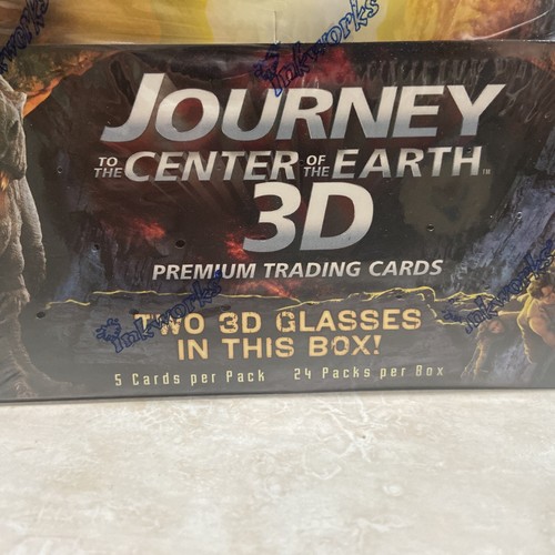 INKWORKS JOURNEY TO THE CENTER OF THE EARTH 3D FACTORY SEALED HOBBY BOX - Picture 2 of 4
