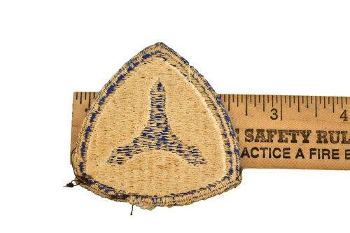 Vintage WW2 3rd Army Service Command Patch - Picture 2 of 2