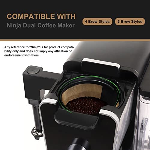 4 Cone Coffee Maker Filter Dual Brew Accessories Stainless Steel 2 Pack NEW