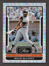 WILLIE McCOVEY 2023 Panini Three and Two #/20 HOLO SILVER LOWBALLERS 🚫 FOREVER!