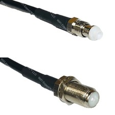 RG58 FME FEMALE to F FEMALE Coaxial RF Cable USA-Ship Lot
