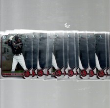 (14) COUNT LOT ALVIN GUZMAN 2022 BOWMAN CHROME PROSPECTS CARD #BCP18