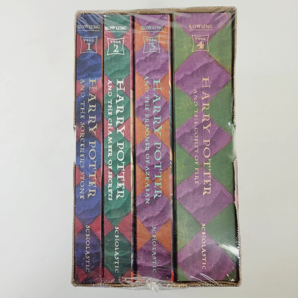 Harry Potter Book Set 1-4 Scholastic Books Paperback New Sealed