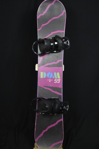 BURTON DOMINANT SNOWBOARD SIZE 159 CM WITH BURTON LARGE BINDINGS - Picture 2 of 5