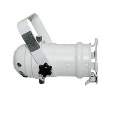 Odyssey Cases LSPAR16W  Par 16 White Aluminum Light Fixture