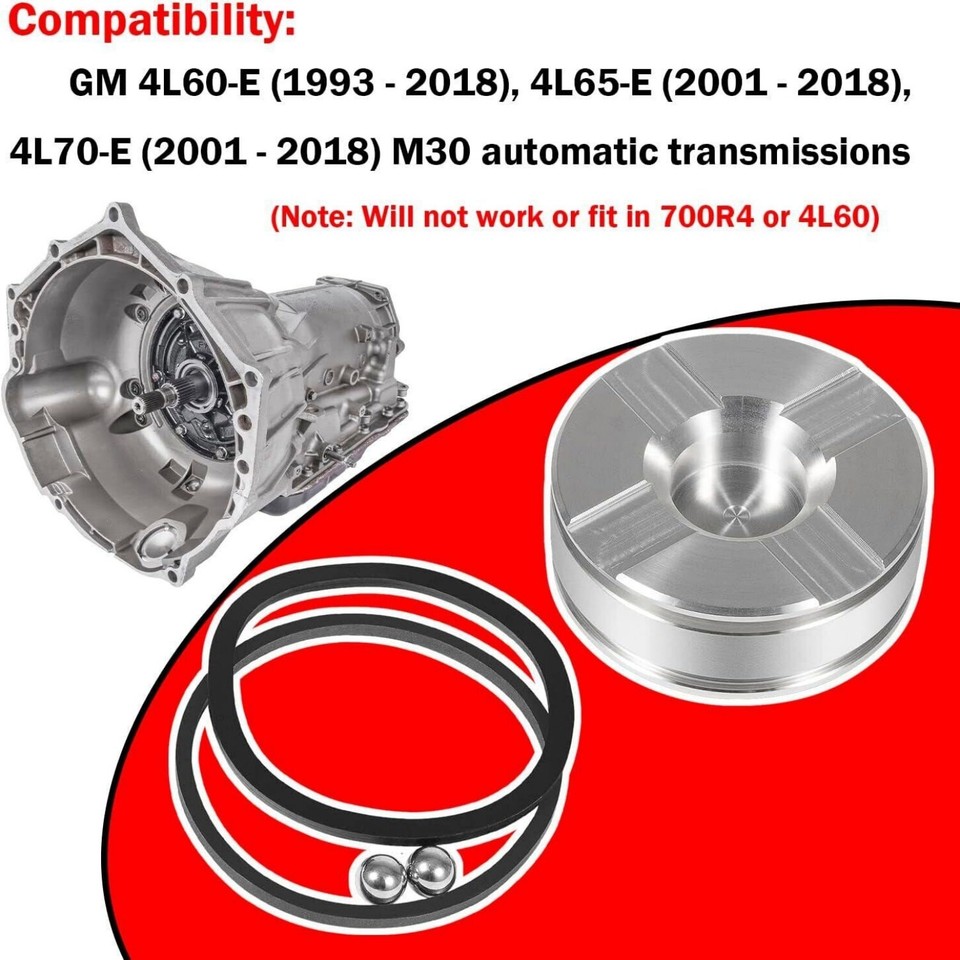4L60E Forward Accumulator (1.770"OD) (.230"OD Pin) 1993-Up Aluminum Transgo