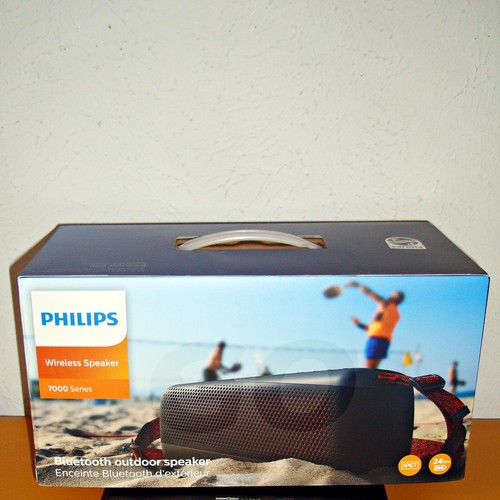 【NEW】PHILIPS S7807 OUTDOOR WIRELESS BLUETOOTH STEREO SPEAKER , IP67 WATERPROOF - Picture 3 of 13