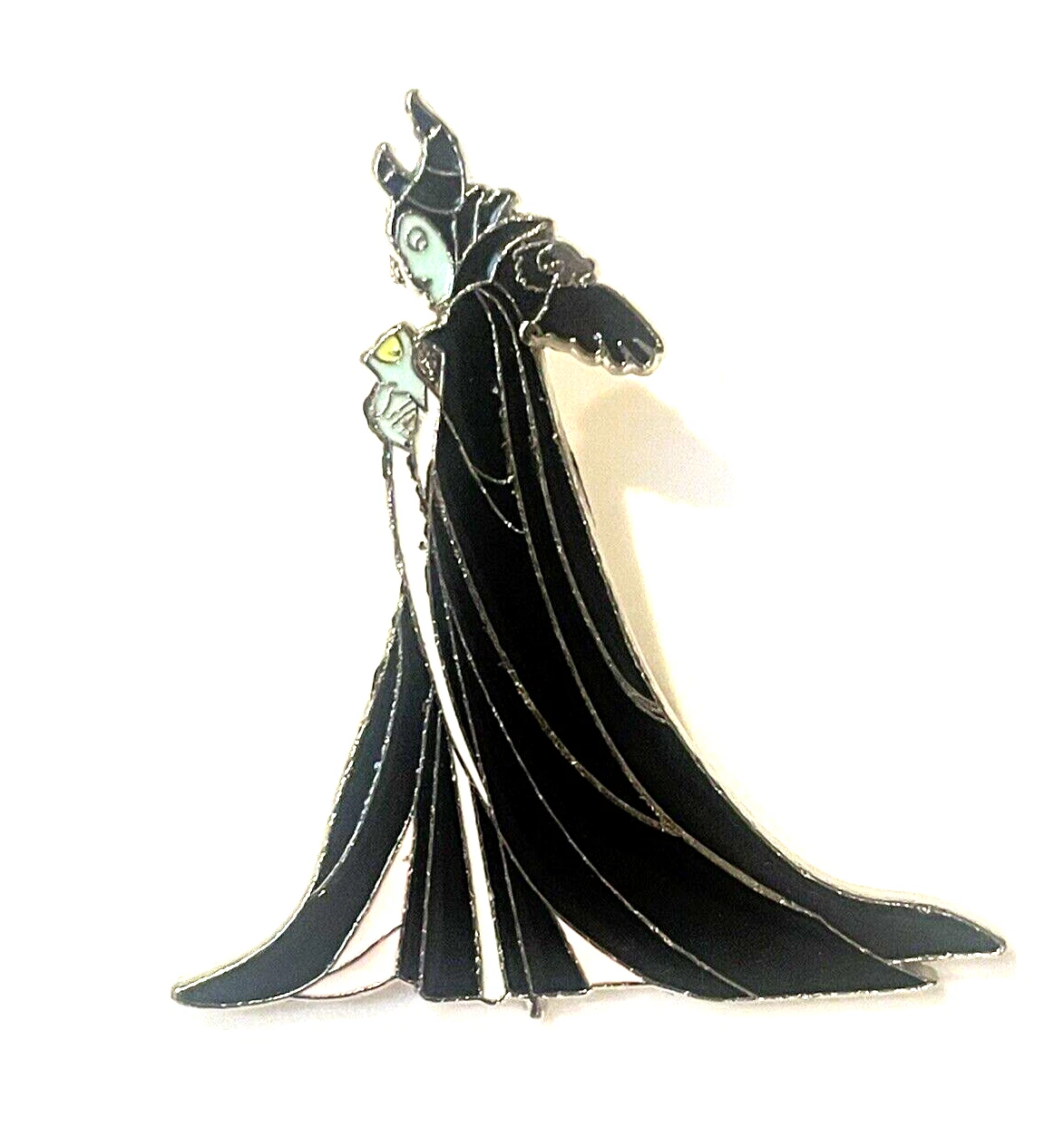 New WDW Disney Parks Sleeping Beauty Maleficent Full Body Pin