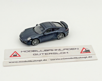 Minichamps 870069074 Porsche 911 (992) Turbo S - 2020 – Blau Metallic Neu/Ovp