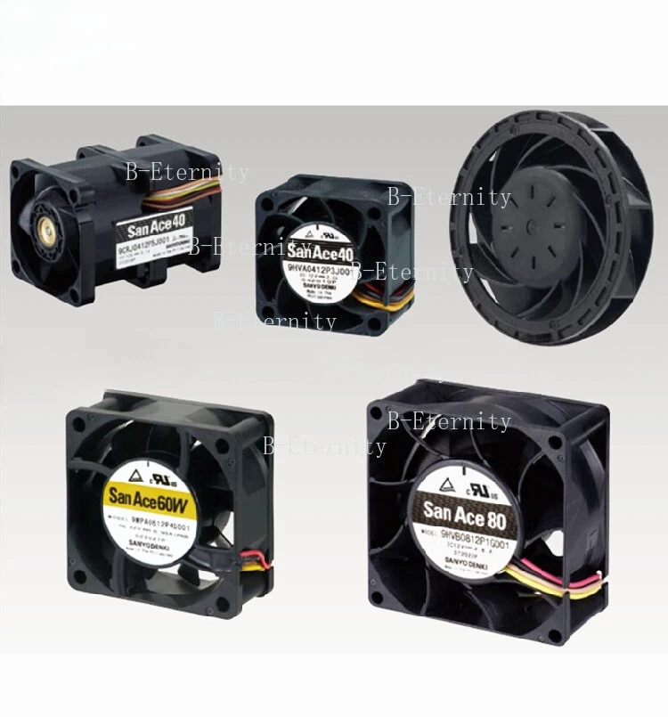 SANYO Denki 109-603 SanAce Axial Fan 230V 0.21A 37.5W 160*160*51MM Cooling Fan - Image 4 of 4