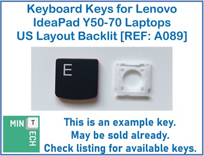 Tastatur Ersatz Tasten für Lenovo Ideapad Y50-70 Laptops US Layout Hintergrundbeleuchtung