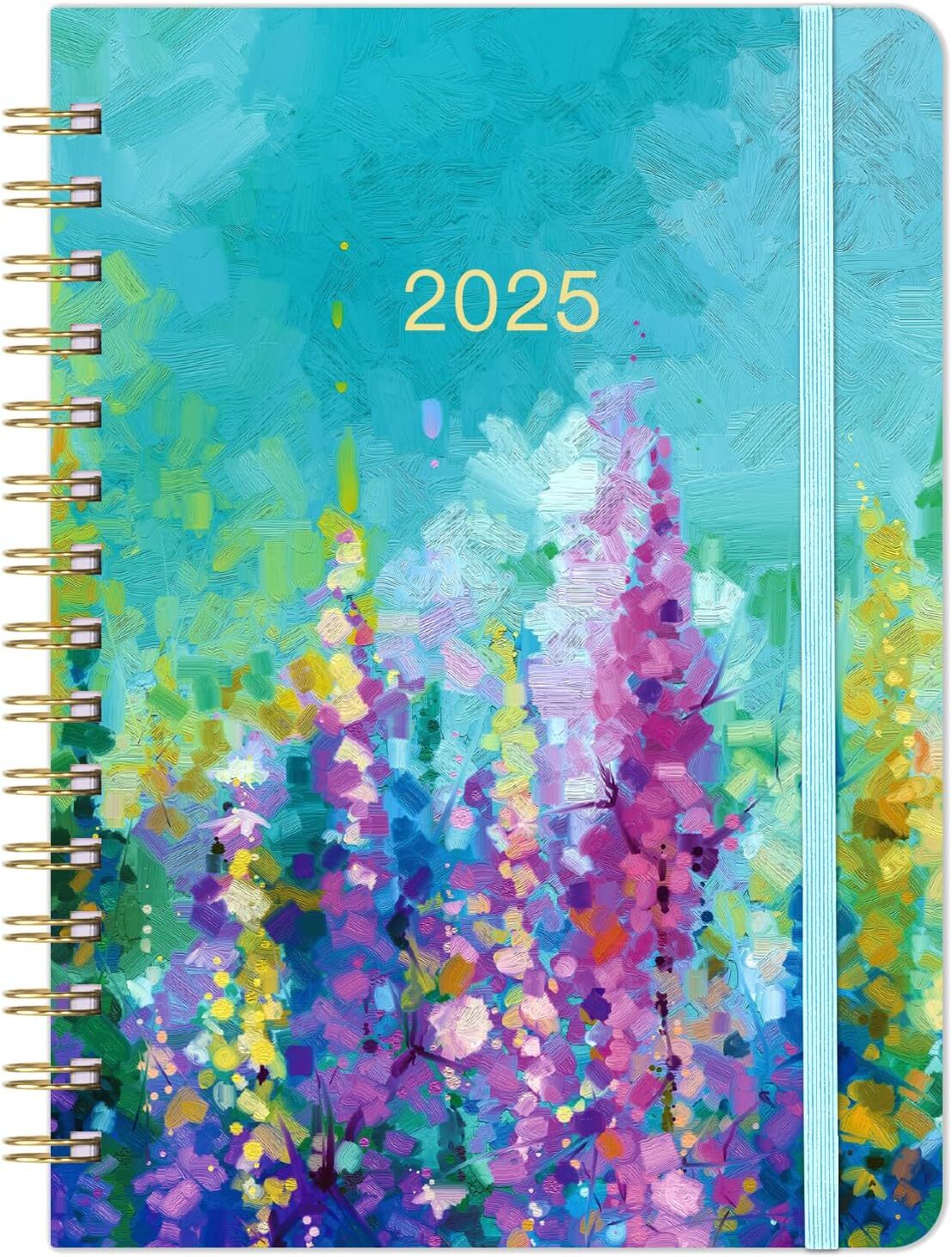 2025 Daily Planner Jan to Dec Compact 6.3x8.4 Inches-image