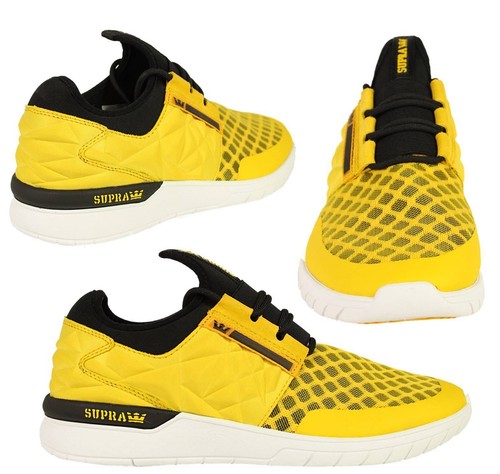 yellow designer trainers